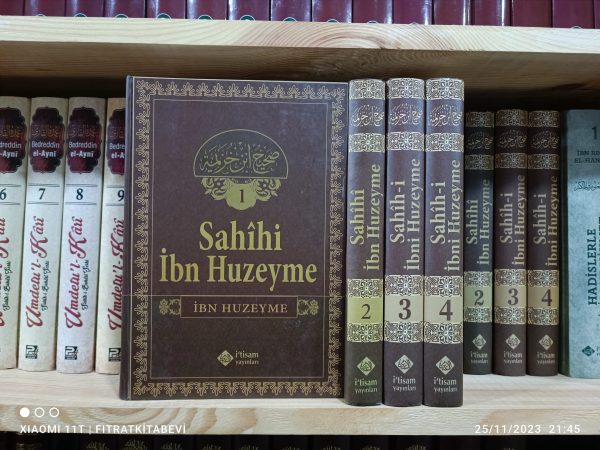 Sahihi İbni Huzeyme (4 Cilt Takım)
