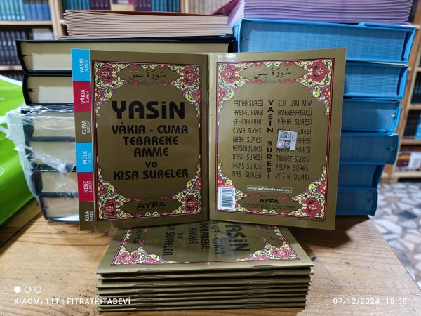 Yasin-i Şerif Çanta Boy Arapça Metinli (Ayfa-007)