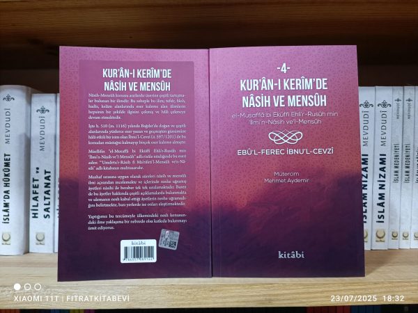 Kur’an-ı Kerîm’de Nasih ve Mensûh 4