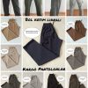 Likralı Rahat Kesim Kargo Cepli Pantolon