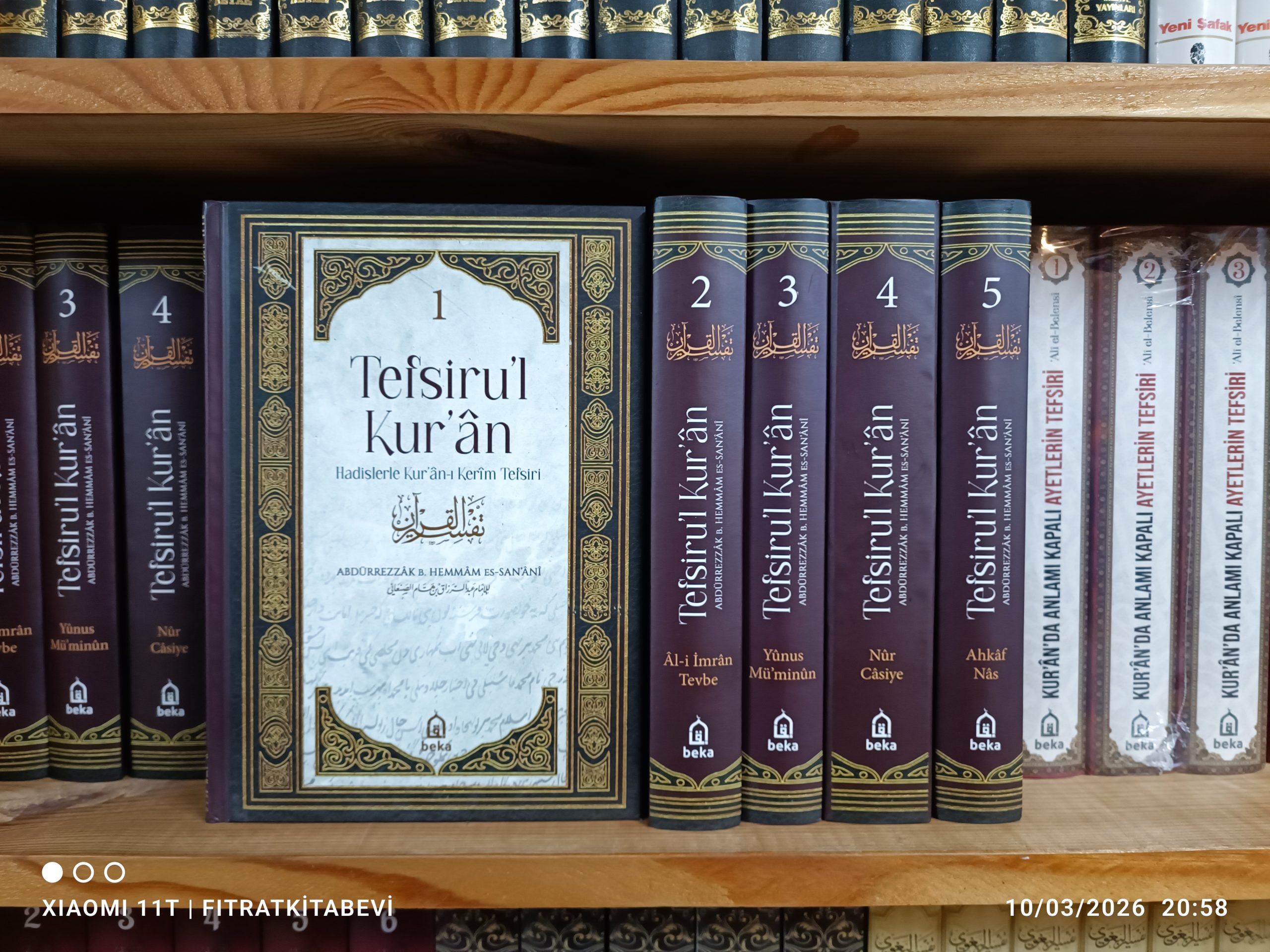 Tefsirul Kuran Hadislerle Kuranı Kerim Tefsiri (5 Cilt Takım)